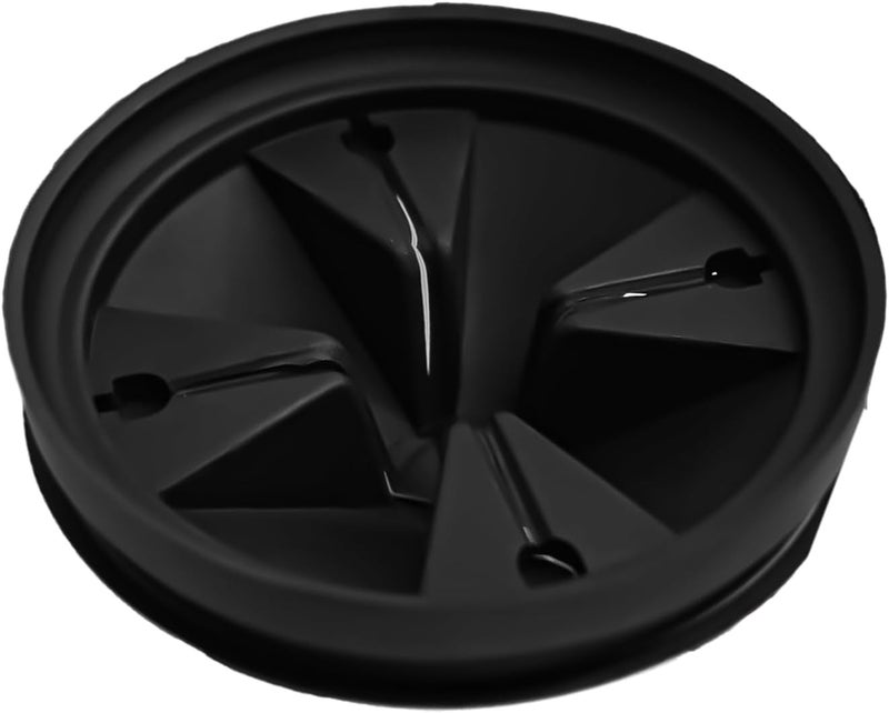Anglepingping 3 1/8" Garbage Disposal Sink Baffle QCB-AM Splash Guard for Insinkerator, Garbage Disposal Quiet Collar Drain Plugs Cover Splash Guard Replacement for InSinkErator Evolution Series(Black) - Image 1
